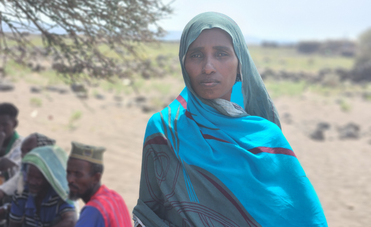 Khadija colabora con el Programa Conjunto UNFPA-UNICEF para la Eliminación de la Mutilación Genital Femenina, abogando por que se abandone esta práctica en todo Yibuti. ©UNFPA / Fahmia Al Fotih