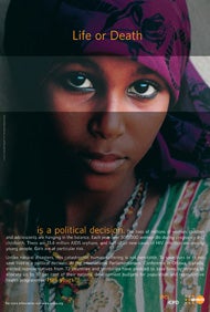 "Life or death is a political decision."