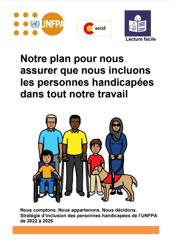 Notre plan pour nous assurer que nous incluons les personnes handicapées dans tout notre travail