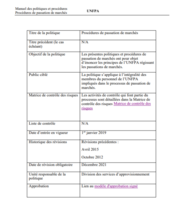 Procedimientos Regulares de Adquisición