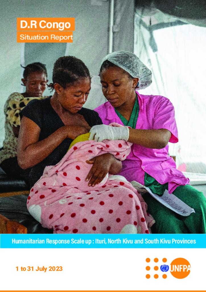 UNFPA Humanitarian Response in DRC: Situation Report - July 2023