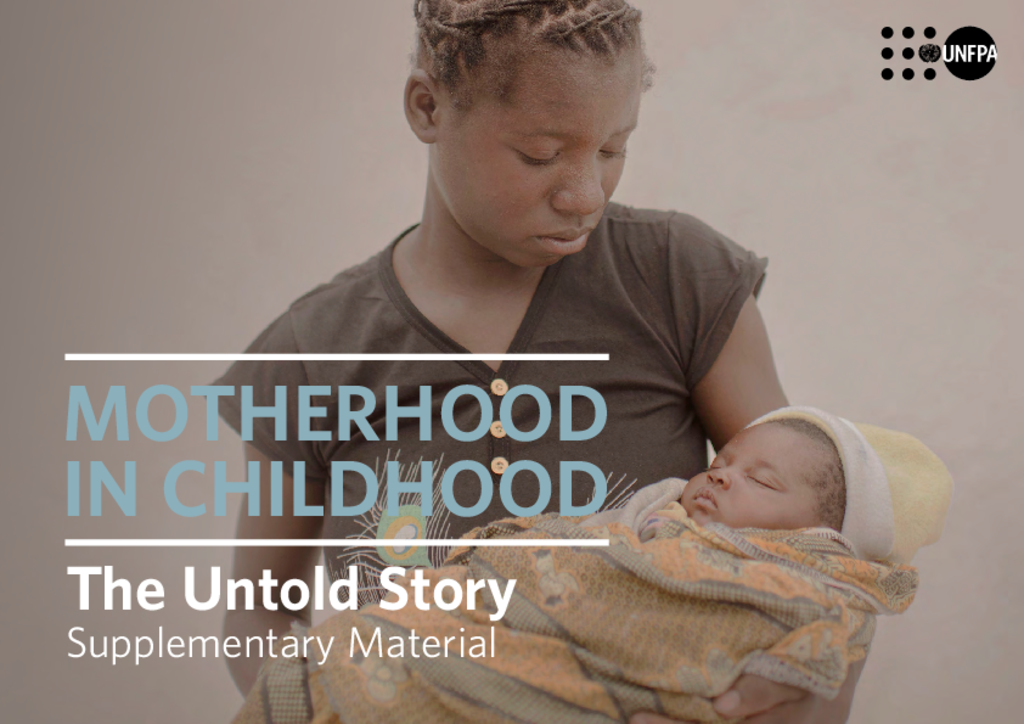 Motherhood in Childhood: The Untold Story Supplementary Material