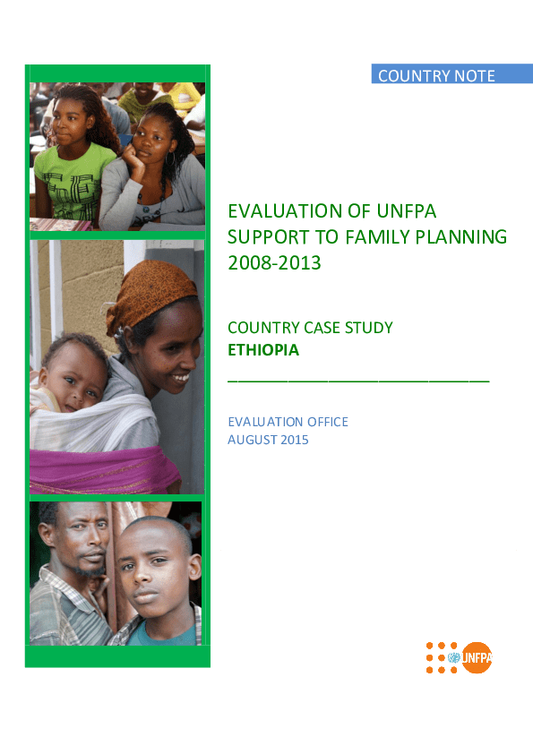 UNFPA Support to Family Planning UNFPA Support to Family Planning