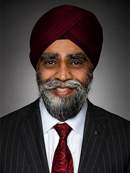 The Honourable Harjit S. Sajjan, Minister of International Development of Canada