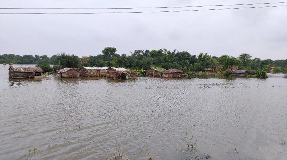 Dual calamity as floods hit India’s Bihar state amid pandemic