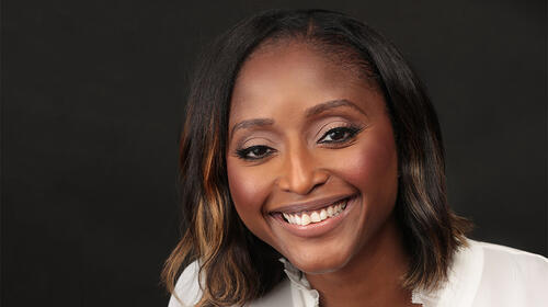 Isha Sesay. Crédito: Cathrine White