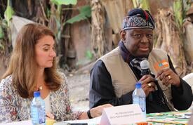 UNFPA Executive Director and Melinda Gates